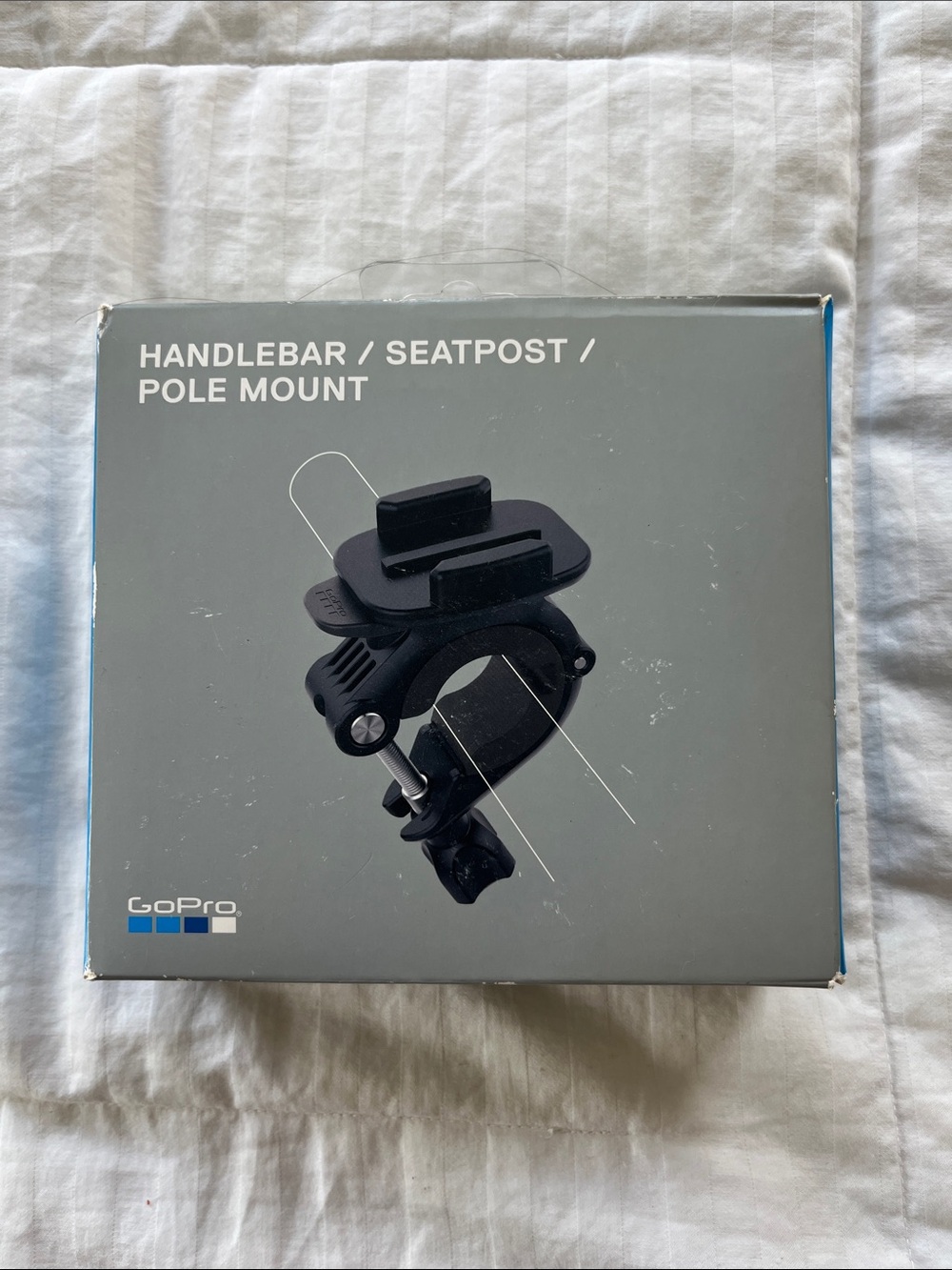 GoPro Black Handlebar, Seatpost & Pole Mount Clamp
